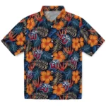 Liberty Flames Hawaiian Shirt – Hibiscus Foliage