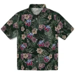 Liberty Flames Hawaiian Shirt – Hibiscus Leaves Pattern
