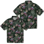 Liberty Flames Hawaiian Shirt – Hibiscus Leaves Pattern