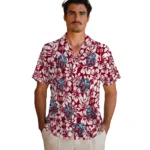 Liberty Flames Hawaiian Shirt – Hibiscus Motif