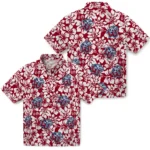 Liberty Flames Hawaiian Shirt – Hibiscus Motif