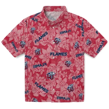 liberty flames hibiscus oasis red hawaiian shirts best selling