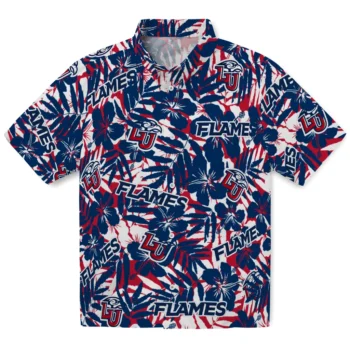 liberty flames hibiscus overlay hawaiian shirts best selling