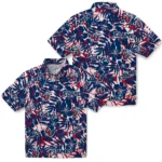 Liberty Flames Hawaiian Shirt – Hibiscus Overlay