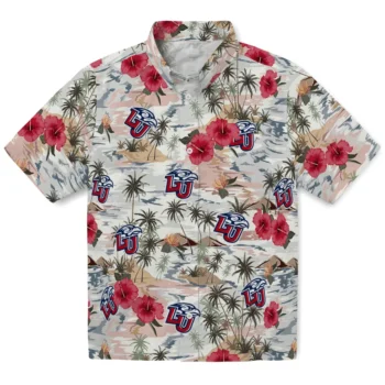 liberty flames hibiscus seaside white hawaiian shirts best selling