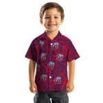 Liberty Flames Hawaiian Shirt – Leaf Outline