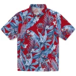 Liberty Flames Hawaiian Shirt – Palm Leaves