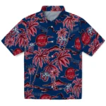 Liberty Flames Hawaiian Shirt – Palm Sunset