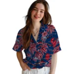 Liberty Flames Hawaiian Shirt – Palm Sunset