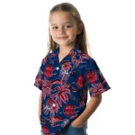 Liberty Flames Hawaiian Shirt – Palm Sunset
