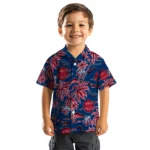 Liberty Flames Hawaiian Shirt – Palm Sunset