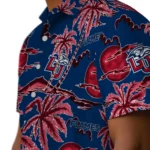 Liberty Flames Hawaiian Shirt – Palm Sunset
