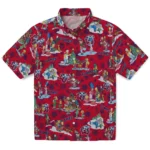 Liberty Flames Hawaiian Shirt – Simpsons Christmas