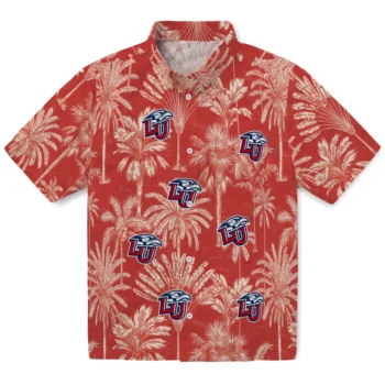 liberty flames palm shadows red hawaiian shirts best selling