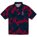 Los Angeles Angels Hawaiian Shirt – 50th State Flower