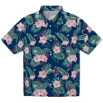 Los Angeles Angels Hawaiian Shirt – Flamingo and Hibiscus