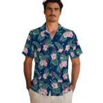Los Angeles Angels Hawaiian Shirt – Flamingo and Hibiscus
