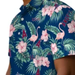 Los Angeles Angels Hawaiian Shirt – Flamingo and Hibiscus