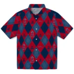 Los Angeles Angels Hawaiian Shirt – Golfing Plaid