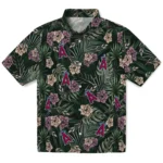 Los Angeles Angels Hawaiian Shirt – Hibiscus Leaves Pattern