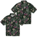 Los Angeles Angels Hawaiian Shirt – Hibiscus Leaves Pattern