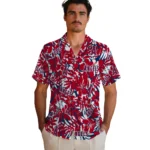 Los Angeles Angels Hawaiian Shirt – Hibiscus Overlay