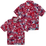 Los Angeles Angels Hawaiian Shirt – Hibiscus Overlay