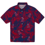 Los Angeles Angels Hawaiian Shirt – Monstera Layer