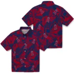 Los Angeles Angels Hawaiian Shirt – Monstera Layer