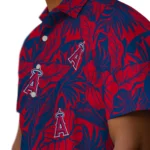 Los Angeles Angels Hawaiian Shirt – Monstera Layer
