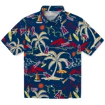 Los Angeles Angels Hawaiian Shirt – Palm Tree Island