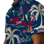 Los Angeles Angels Hawaiian Shirt – Palm Tree Island