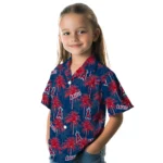 Los Angeles Angels Hawaiian Shirt – Palm Tree Motif