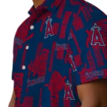 Los Angeles Angels Hawaiian Shirt – Turtle Lines