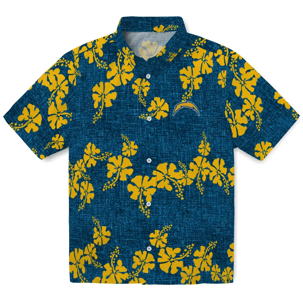 Los Angeles Chargers Hawaiian Shirts