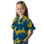 Los Angeles Chargers Hawaiian Shirt – 50th State Flower
