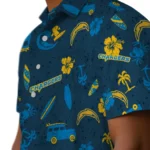 Los Angeles Chargers Hawaiian Shirt – Beach Vibe