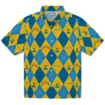 Los Angeles Chargers Hawaiian Shirt – Golfing Plaid