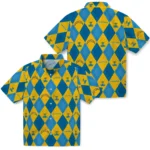 Los Angeles Chargers Hawaiian Shirt – Golfing Plaid