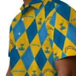 Los Angeles Chargers Hawaiian Shirt – Golfing Plaid