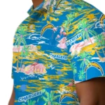 Los Angeles Chargers Hawaiian Shirt – Hawaii Island
