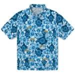 Los Angeles Chargers Hawaiian Shirt – Hibiscus Blooms