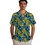 Los Angeles Chargers Hawaiian Shirt – Hibiscus Exotic