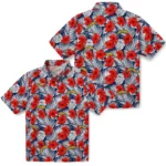 Los Angeles Chargers Hawaiian Shirt – Hibiscus Fiesta