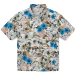 Los Angeles Chargers Hawaiian Shirt – Hibiscus Seaside