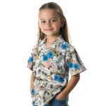 Los Angeles Chargers Hawaiian Shirt – Hibiscus Seaside