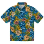 Los Angeles Chargers Hawaiian Shirt – Hibiscus Tiki Jungle