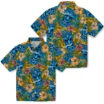 Los Angeles Chargers Hawaiian Shirt – Hibiscus Tiki Jungle