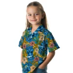 Los Angeles Chargers Hawaiian Shirt – Hibiscus Tiki Jungle
