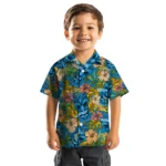 Los Angeles Chargers Hawaiian Shirt – Hibiscus Tiki Jungle